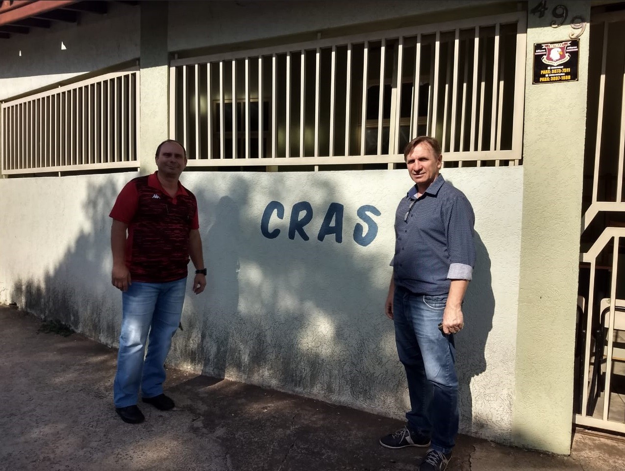 Vereador Dr. Champam visita o CRAS de Nova Veneza